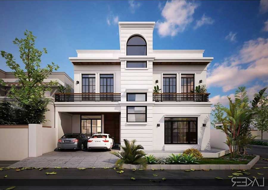 10 marla house renovation in Lahore with modern interior, kitchen remodeling, bathroom upgrades, and front elevation design